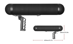 E-IMAGE BS-M80 Suspension windshield system. Ветрозащита "цеппелин" для микр. Ø19-22х300 мм