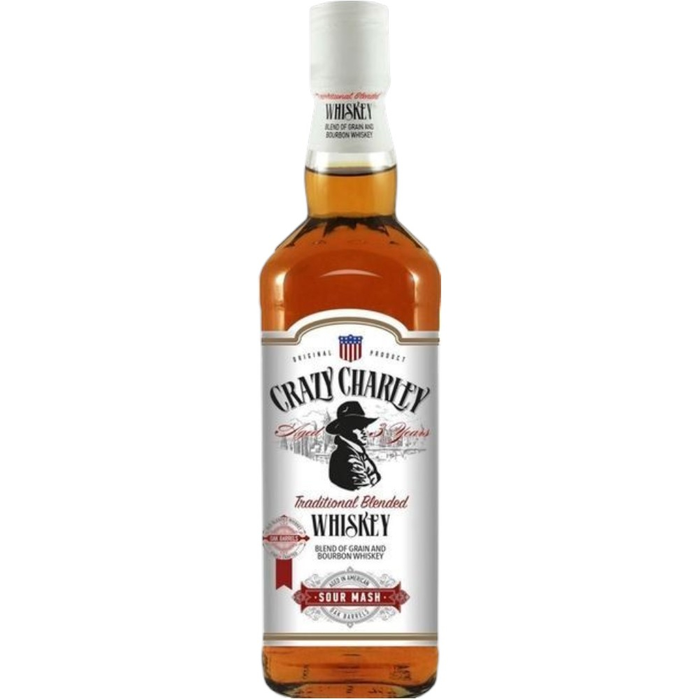 Виски Crazy Charley White Label 0,7 л.