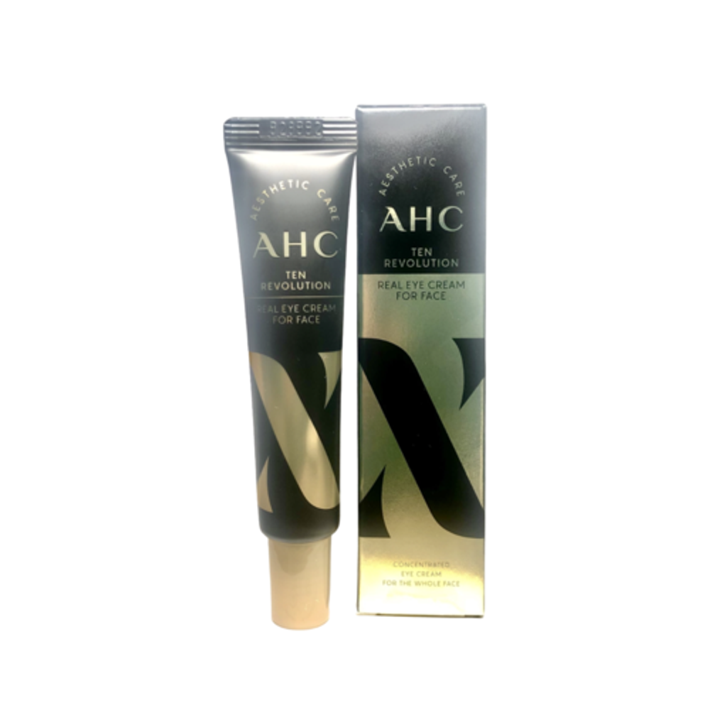 AHC Крем для век антивозрастной с эффектом лифтинга - Ten revolution real eye cream for face, 12мл