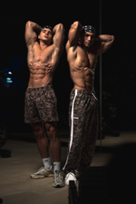 Брюки Relaxed Sweatpants POWER 904 СВЕТЛО-КОРИЧНЕВЫЙ КАМУФЛЯЖ