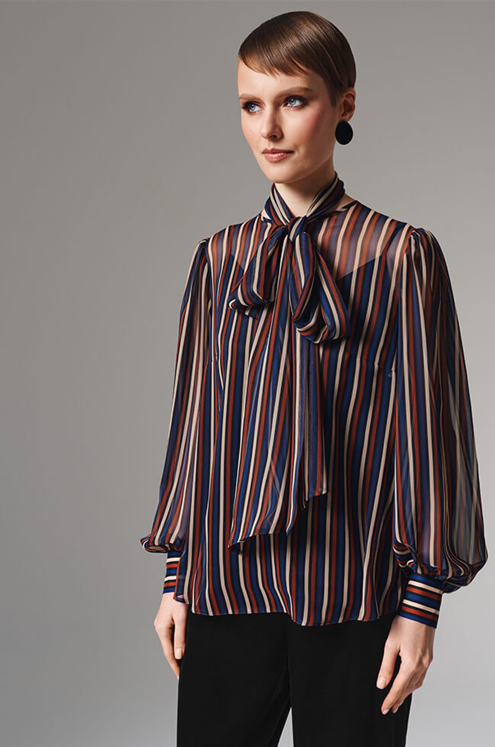 23103 Блузка женская (мультиколор)