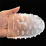 Мастурбатор-яйцо Giant Egg Stamina Nodules Edition (Цвет: прозрачный)