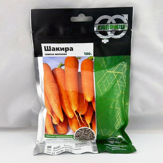 Шакира F1 семена моркови курода/шантане (Гавриш) – фото 2