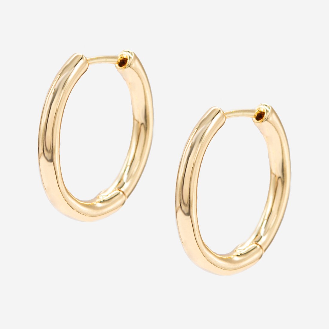 Швензы-кольца классические, 18мм, позолота