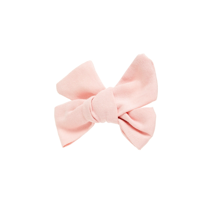 Заколка Нежно-розовый Бант