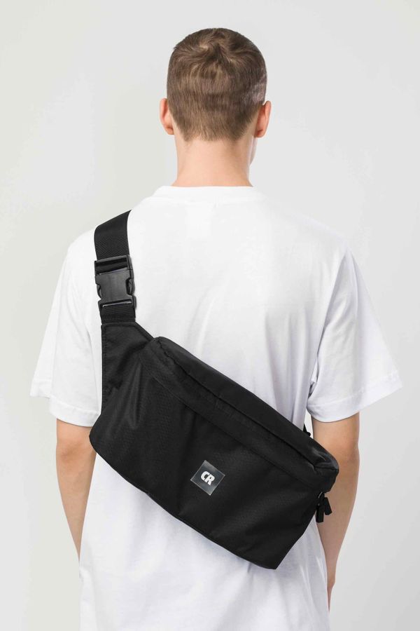 Сумка поясная Codered Big Черный/Черная стропа - фото 4