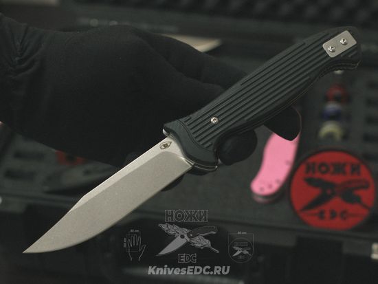 Складной нож Reptilian-НР c клинком из стали D2, рукоять G10