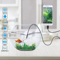 Эндоскоп для смартфона, жёсткий провод PC Android 2 м