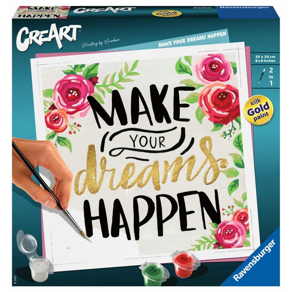 Ravensburger - Книжка-раскраска CreArt Воплотите свои мечты в реальность 290284