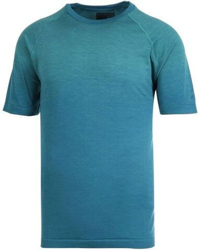 Мужская теннисная футболка Wilson M F2 Seamless Crew - brittany blue