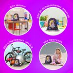 Мешок для обуви BRAUBERG KIDS, с петлей, 42х34 см, "Moon girl", 271630