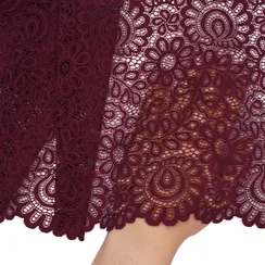 Кружево эластичное слива 20 см, Китай