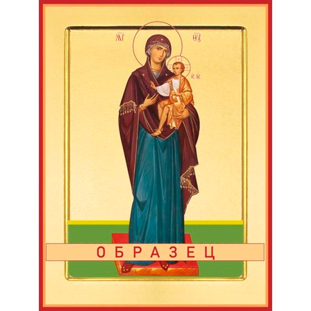 Одигитрия икона Божией Матери БМ-91 (бм/О/2/1)