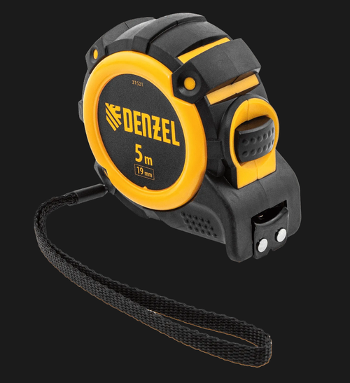 Рулетка 5м 19мм Дензел