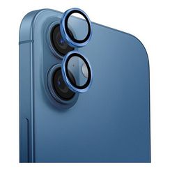 Защитное стекло для камеры Uniq OPTIX AluGuard для iPhone 16/16 Plus (IP6.1-6.7(2024)-ALENSPBLU) Pearl Blue