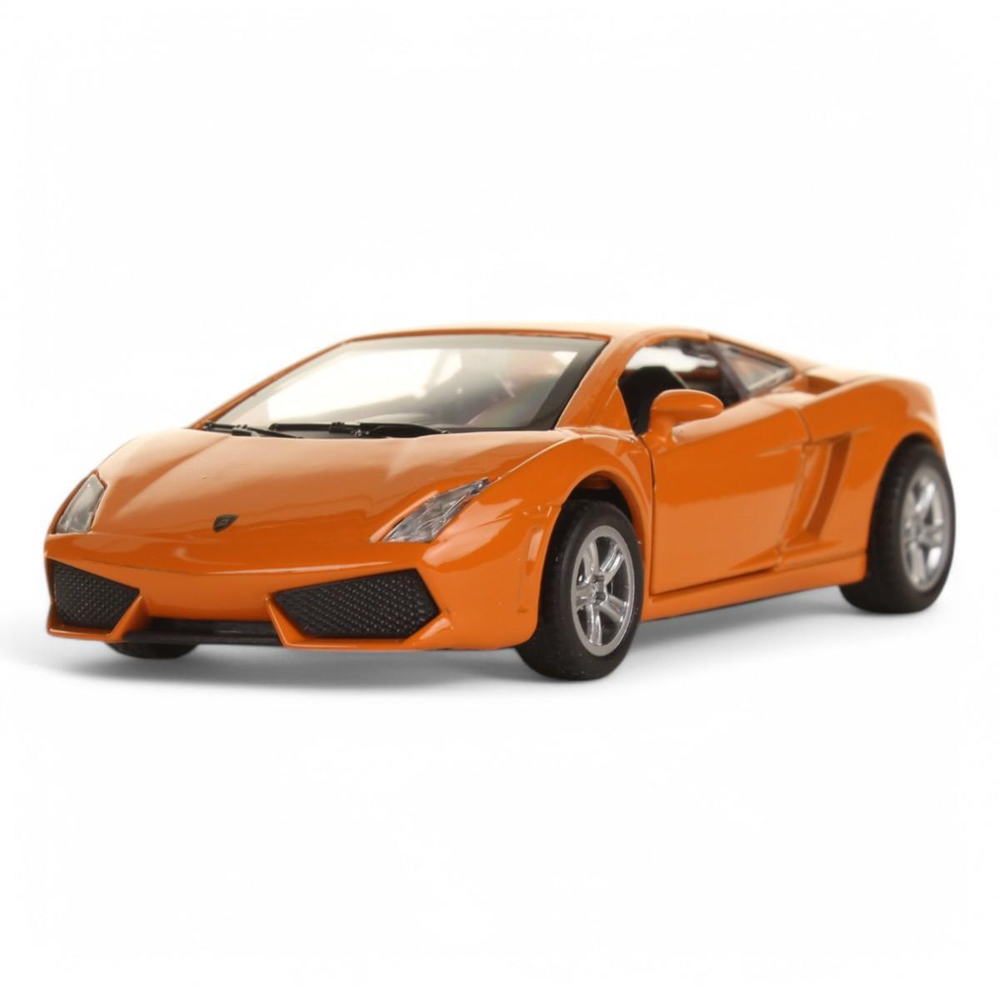 Модель ин. мет. "Lamborghini Gallardo LP 560-4" 11,4см, двер, оранж, коробка 67324 (96) (Технопарк)