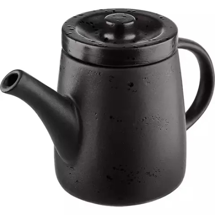 Чайник «Оникс» конический керамика 0,5л черный