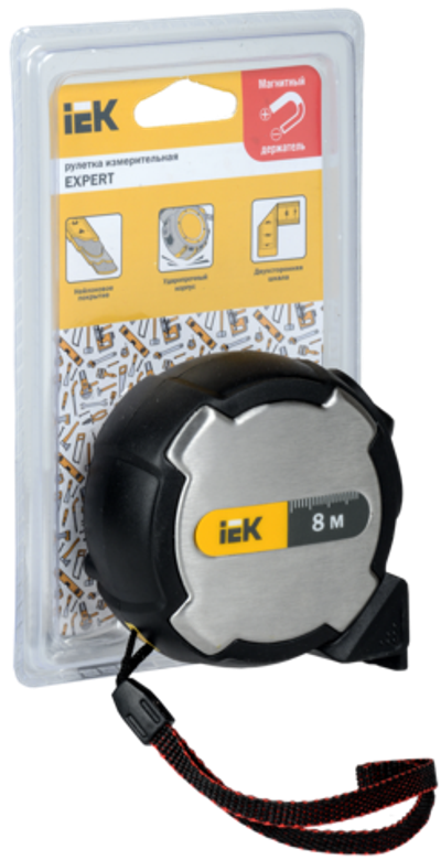 Рулетка измерительная EXPERT 8м IEK