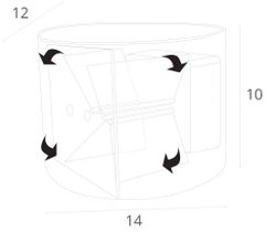 Фасадный светильник Arte Lamp