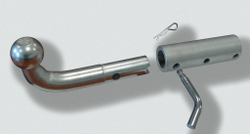 Фаркоп(прицепное) Tavials для BMW X5 2007-2010 (С БЫСТРОСЪЕМНЫМ ШАРОМ)(паспорт и сертификат в комплекте)(без электрики)T-B204-BA