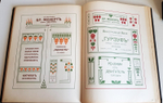"Образцы шрифтов. Кирстен, преемники Бр. Менерт. Типография, литография, картонажная и переплетная фабрика"  антикварная книга