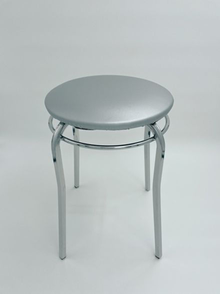 Квадро табурет серебро