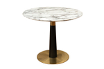 Стол Garda Decor Белый Мрамор (Marmoreal White) d90*75 см