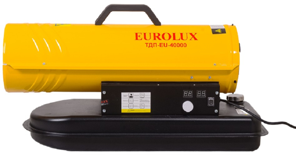 Тепловая пушка на дизтопливе прямого нагрева EUROLUX ТДП-EU-40000 67/1/65