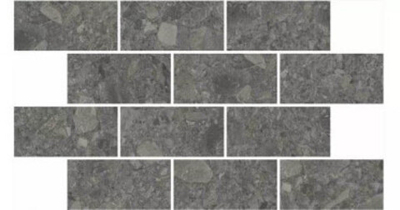 Декор Чеппо ди Гре мозаичный антрацит матовый обрезной (DD606220\MM)