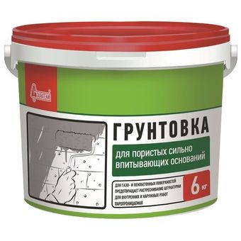 Грунтовка для пористых оснований Старатели 6 кг