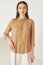 23068 Блузка женская (песочный)