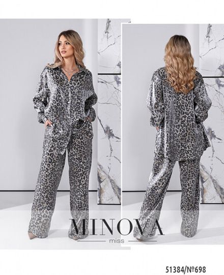 Костюм 698-серый Minova Фото 1