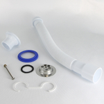 СИФОН WIRQUIN ГОФРИРОВАННЫЙ МИНИ ЭЛИТ С НЕРЖ.ЧАШКОЙ D70ММ 30986343