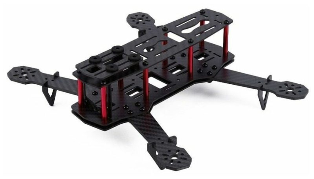 Набор для самостоятельной сборки радиоуправляемого дрона квадрокоптера ZMR250 QAV250