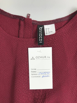 Блузка H&M бордо 38 размер
