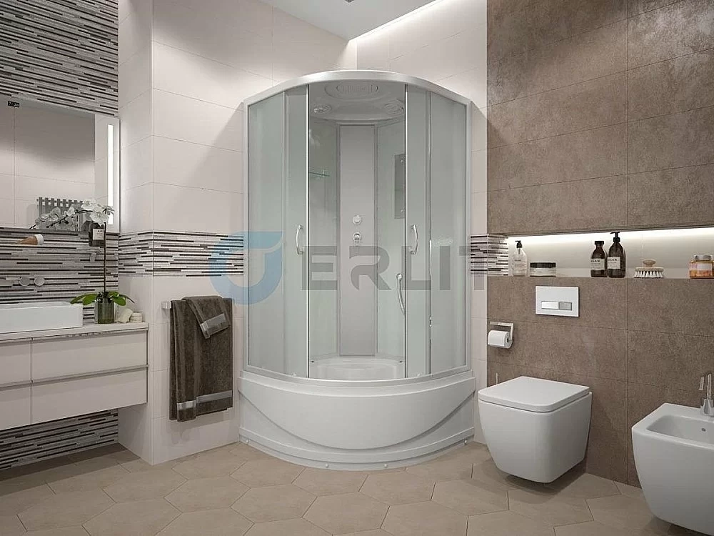 Душевая кабина Erlit Comfrot ER3509TP-C3-RUS 90x90 матовое стекло