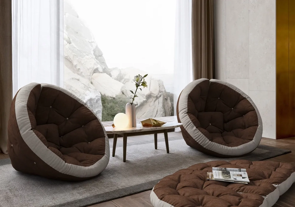 Кресло-футон Оустер КОМБО - Nebby велюр