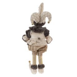 GAEM Игрушка набивная "Клоун" (муз, движ), L16 W14 H46 см (полка 30 см.)