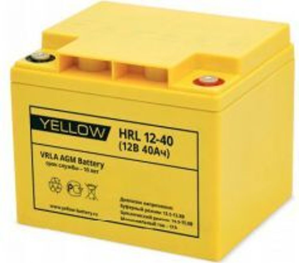 Аккумулятор YELLOW HRL 12-250