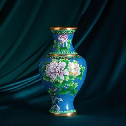 Винтаж: Ваза «Пионы»