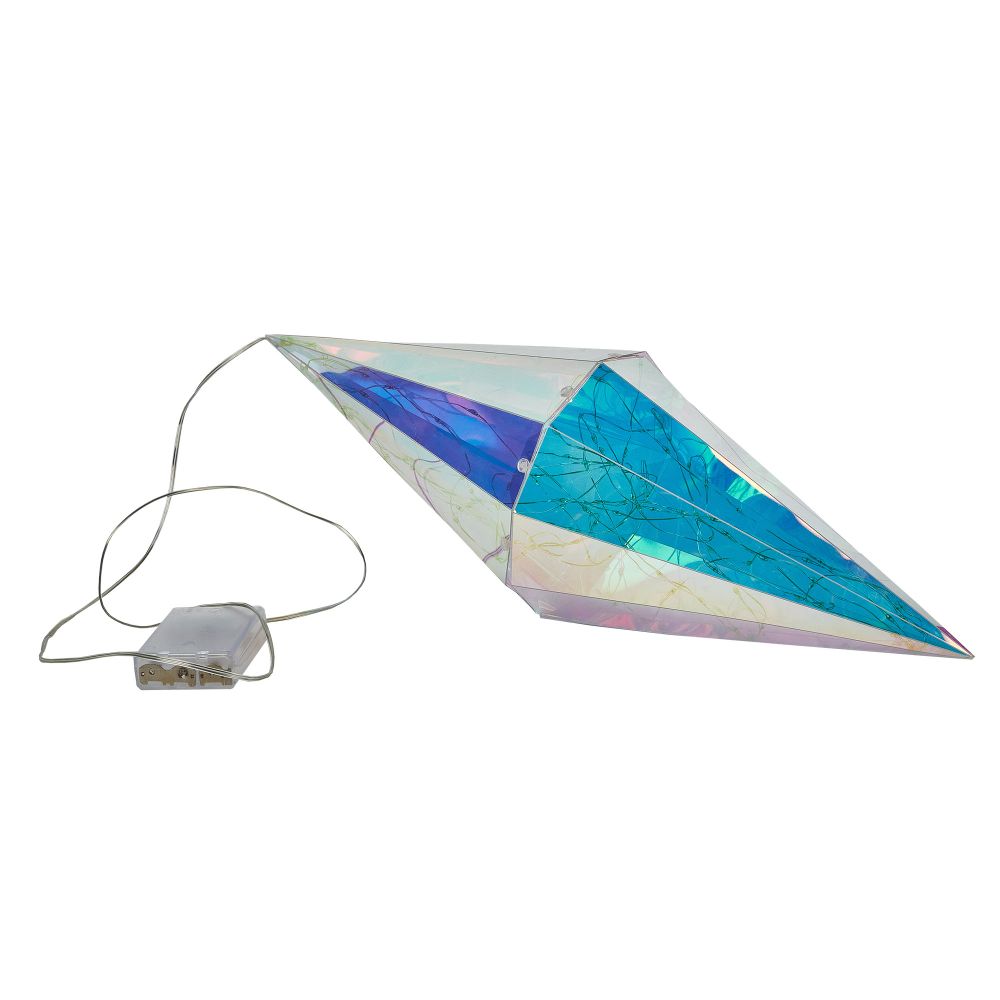 ULD-R506 3АА DIAMOND Светильник декоративный Брильянт. на батарейках 3AA не в-к. 100 светодиодов Белый свет. Цвет корпуса радужный. TM Uniel