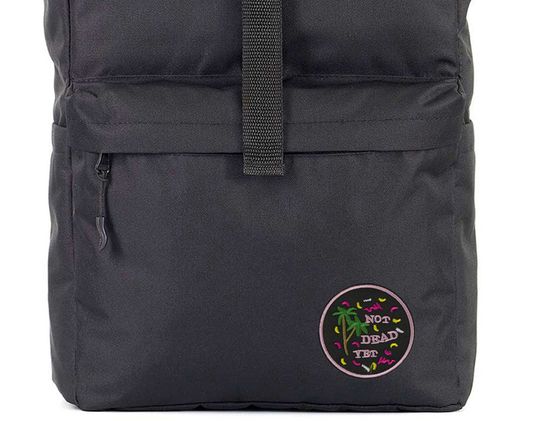 Нашивка термоаппликация на одежду и на рюкзак. Not Dead Yet