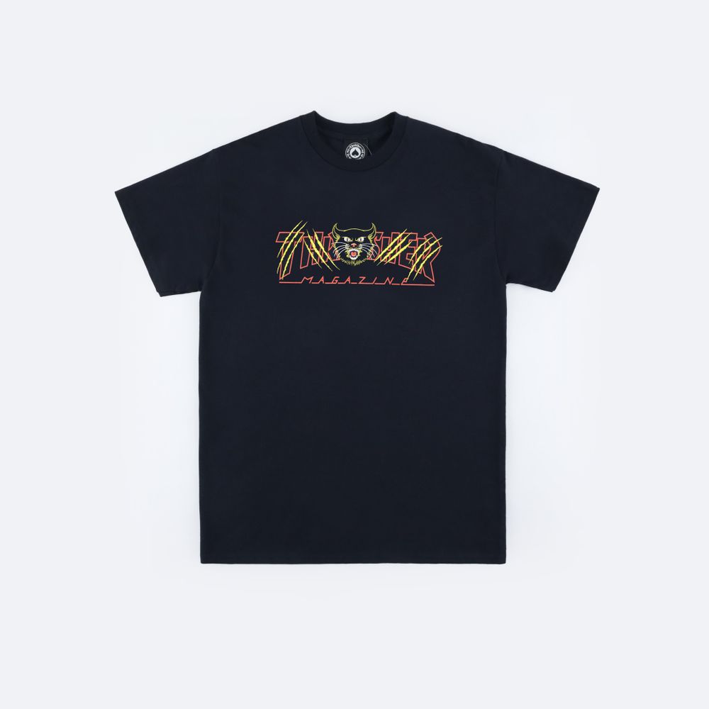 Футболка Thrasher Gato T-Shirt (black)
