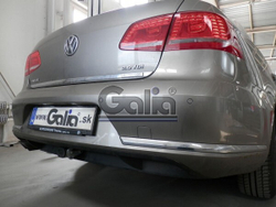 Фаркоп оцинкованный Galia V071C для Volkswagen Passat B6 2005-2010, Passat B7 2010-2015, Passat CC 2012-, Passat Alltrack B7 2012-2015(паспорт и сертификат в комплекте)(без электрики)
