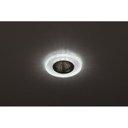 DK LD1 WH Светильник ЭРА декор cо светодиодной подсветкой, прозрачный