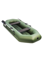 Барс-260 НАДУВНОЕ ДНО зеленый (лодка ПВХ)
