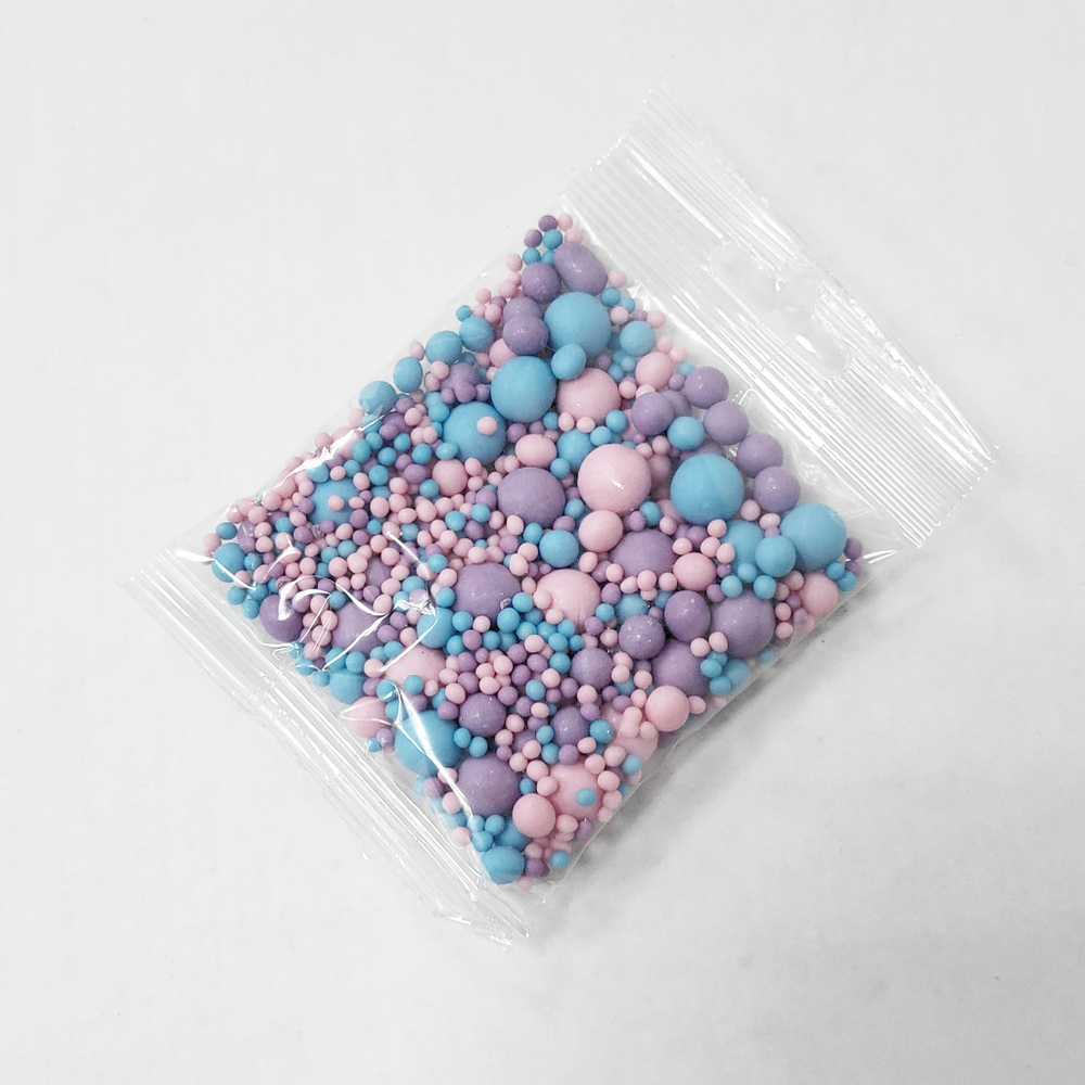 Драже зерновое №298 Матовое (голуб, сирен, розов), 50 гр