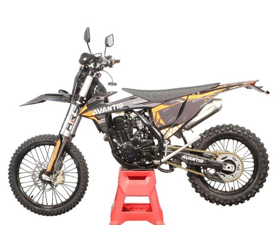 Мотоцикл кроссовый эндуро AVANTIS 250 Carb Nibbi Exclusive (CB250-F/172FMM Design KTM черный) ARS с ПТС