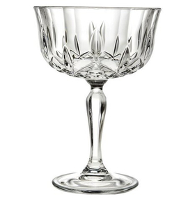 Бокал блюдце для шампанского RCR Style Opera 240 мл, хрустальное стекло, Италия