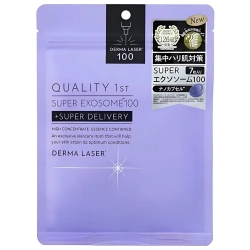 Quality Маска дерма лазер омолаживающая суперэкзосомы 100 Кволити Фест- 1st Derma Laser Super Exosome 100, 7 шт.